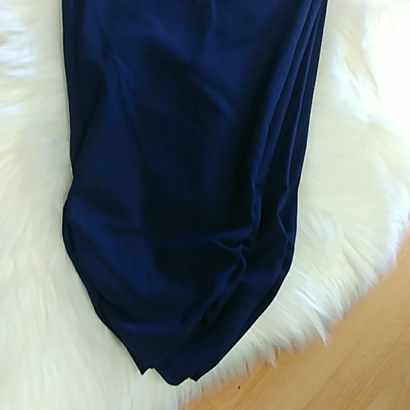 Alfani Navy Ruched Capris - Picture 8 of 8